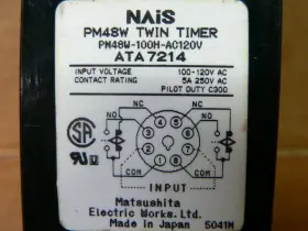 PM48W-100H-AC120V NAIS Twin Timer #3