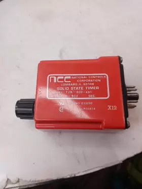 T2K-600-461 NATIONAL CONTROLS Ncc Solid Timer Sec Pin Volt