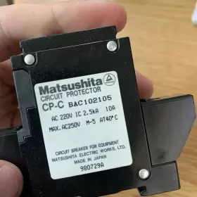 BAC112205 NATIONAL MATSUSHITA ELECTRIC Circuit Breaker Vac #3