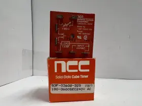Q3F-03600-325 NCC Solid Cube Timer Relay