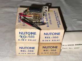 REL-100 NUTONE Relay Nos