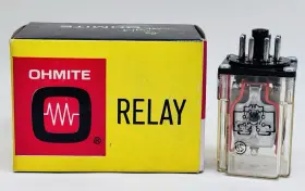 GPRTPX-206T OHMITE Relay Coil Plug Octal Nos