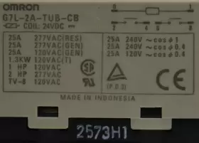 G7L-2A-TUB-CB OMRON Enclosed Power Relay #2