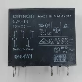 G2R-14-DC12 OMRON Power Relay Mount Spdt Contacts Coil #2