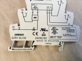 G2RV-SL700 OMRON Rack Mount Socket Relay Kb #2