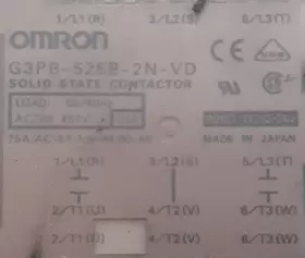 G3PB-525B-2N-VD OMRON Solid Relay #2