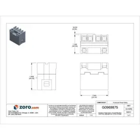 G7L-2A-BJ-CB-AC200-240 OMRON Enclosed Power Relay Bracket #2
