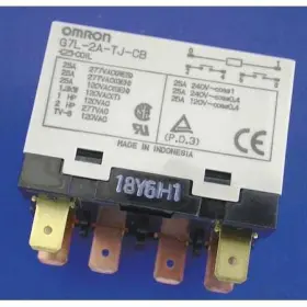 G7L-2A-TJ-CB-AC24 OMRON Enclosed Power Relay Bracket Dpst Ac