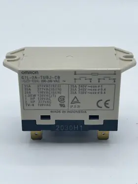 G7L-2A-TUBJ-CB-AC100 OMRON Enclosed Power Relay Dpst