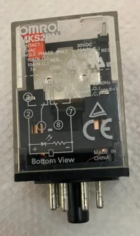 MKS2PN OMRON Relay Vac