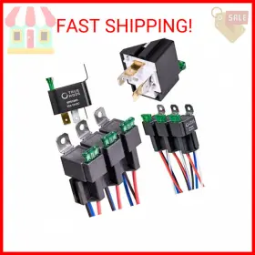 PSZACCEPS179R ONLINE LED Pack Bosch Fused Relay Switch Socket