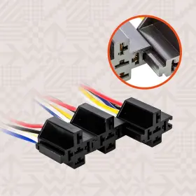 726084327641 ONLINE LED STORE Pack Bosch Pin Relay Volt Auto #3