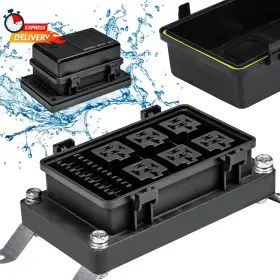PWR0312 ONLINE LED STORE Mods Auto Waterproof Fuse Relay Box