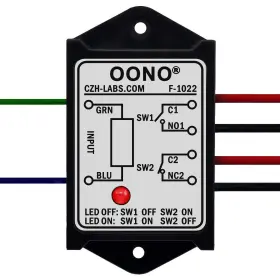 954525591007 OONO Dpst Power Relay Module Ac Control Voltage