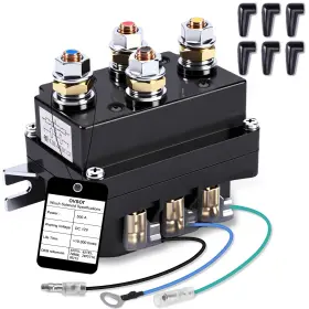 OV-1107 OVSOR Winch Solenoid Relay Contactor Atv Utv