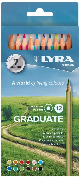 5A0027RL-1GB2N PACON Lyra Graduate Pencils
