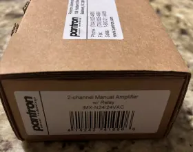 IMX-N24-24VAC PANTRON Patron Channel Manual Amplifier Relay