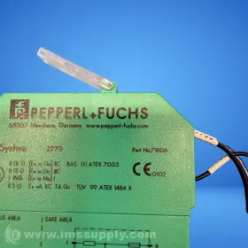 71806 PEPPERL FUCHS Safe Snap Barrier Relay Module Usip #2