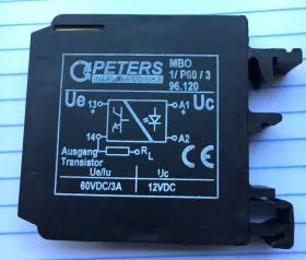 MBO-1-P60-3 PETERS Relay Module Coil