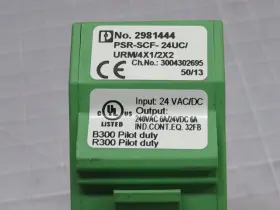 24UC-URM-4X1-2X2 PHOENIX CONTACT Psr Scf Safe Coupling Relay #3