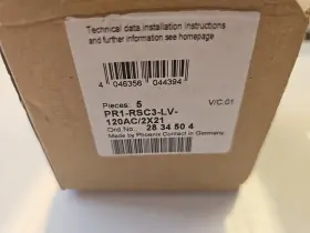 2833521 PHOENIX CONTACT Relay Bases Ac Pack #3