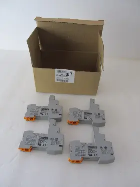 Phoenix Contact 2900930 Qty 4 .2900930 Rif-1-bsc/2x21 Socket New In Box