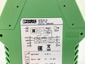 MCR-SL-S-16-SP-24 PHOENIX CONTACT Monitoring Relay Tsc #2