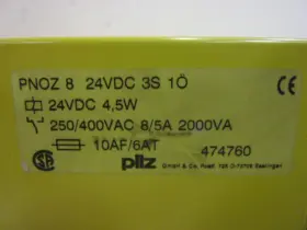 PNOZ824VDC3S1O PILZ Safety Relay Dent #2
