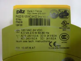 PNOZX3120VAC24VDC3N PILZ Safety Relay #3