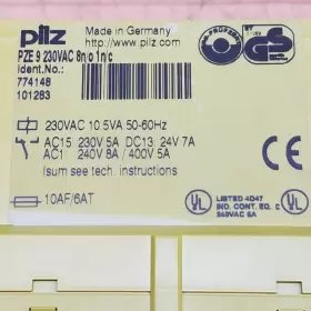 PZE-9 PILZ Safety Relay #2