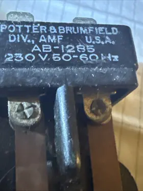AB-1285 POTTER BRUMFIELD Relay Pin #2