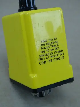 CDB-38-70012 POTTER BRUMFIELD Delay Relay Sec #2