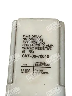 CKF-38-70010 POTTER BRUMFIELD Delay Relay #2