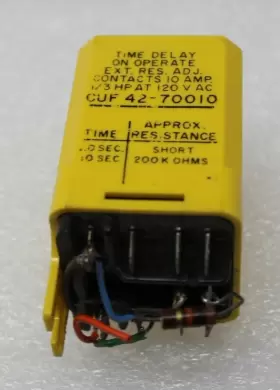 CUF42-70010 POTTER BRUMFIELD Relay Vac Amp #2