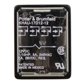 KHAU17D12-12 POTTER BRUMFIELD Plug Icecube Relay