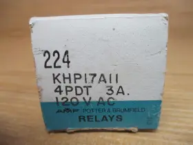 KHP-17A11-120V POTTER BRUMFIELD Relay #2