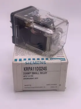 KRPA11DG24S POTTER BRUMFIELD Siemens Relay Contact Config