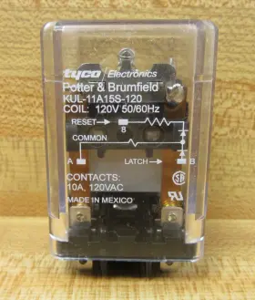 KUL11A15S-120V POTTER BRUMFIELD Relay