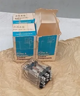 KUP-14A15-120V POTTER BRUMFIELD Nos Relay