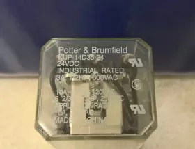 KUP-14D35-24 POTTER BRUMFIELD General Plug Relay Coil #3