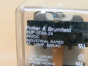 KUP-5D55-24 POTTER BRUMFIELD Relay #3