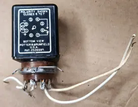 MDP-4017 POTTER BRUMFIELD Relay Coil Closes