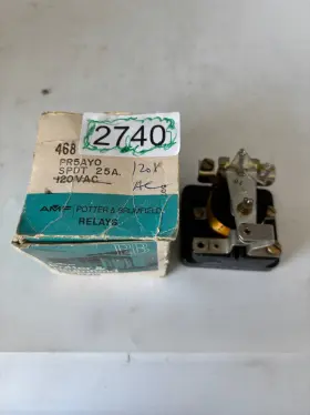 PR5AYO POTTER BRUMFIELD Relay Spdt Vac Amp