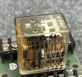 R10-E1-X4-115V POTTER BRUMFIELD Curtis Relay Socket Board #2