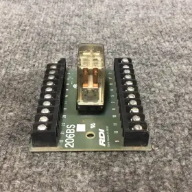 R10-E1-X6-115V POTTER BRUMFIELD Rdi Relay Socket Board Base #3