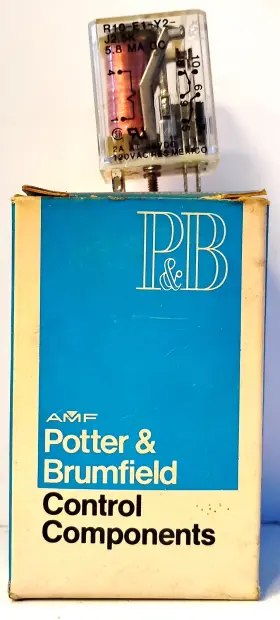 R10-E1Y2-J2.5K POTTER BRUMFIELD Ac Coil Relay