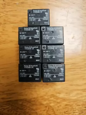 T7CS5D-24 POTTER BRUMFIELD Pcb Relay Coil Spdt #3