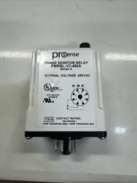 PMRRL-1C-480A PROSENSE Phase Monitor Relay Macromatic Base #3