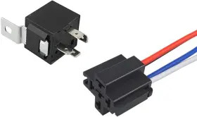 445041846805 QITINDASEN Pin Car Relay Spst Harness #2