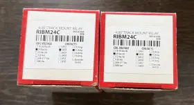 RIBM24C RIB Vac Spdt Track Mount Relay